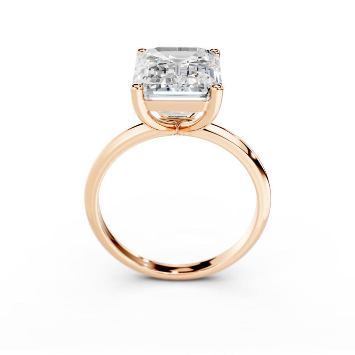 Buy 5 Carat Emerald Cut Diamond Engagement Ring | 18K Gold | Shop Now ...